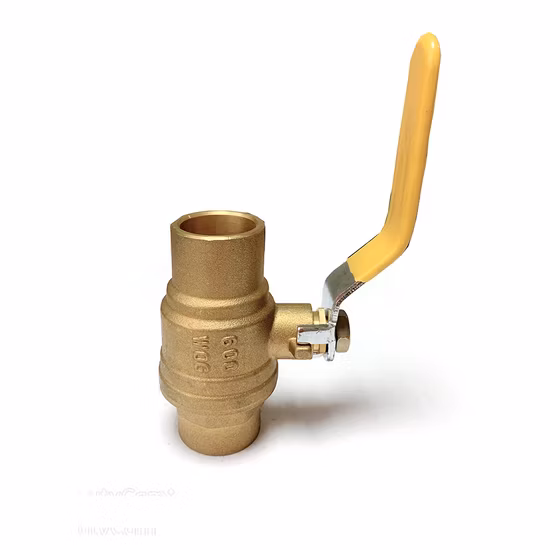 Low Lead Brass Solder Ball Valve