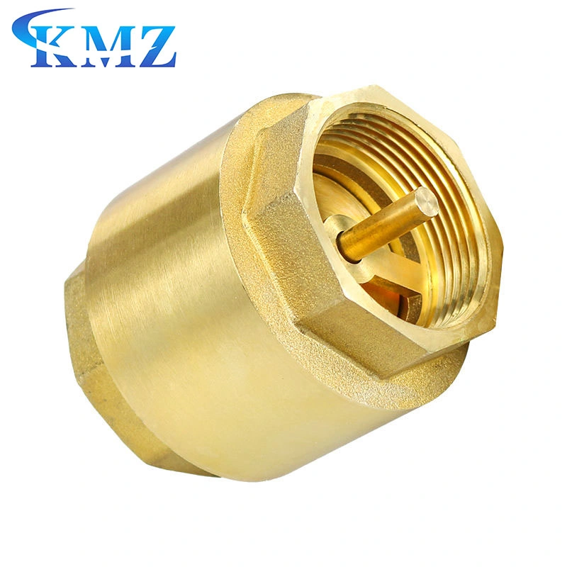 Brass Valves 1/2 to 4 Inch Female Thread Manufacture Vertical Forged Brass Spring Check Valve for Water