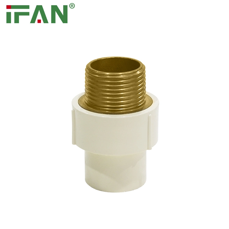 Ifan CPVC Fitting Female Threaded Brass Tee Factory Supply 1/2 Tee Fittings for Water Pipe Supply