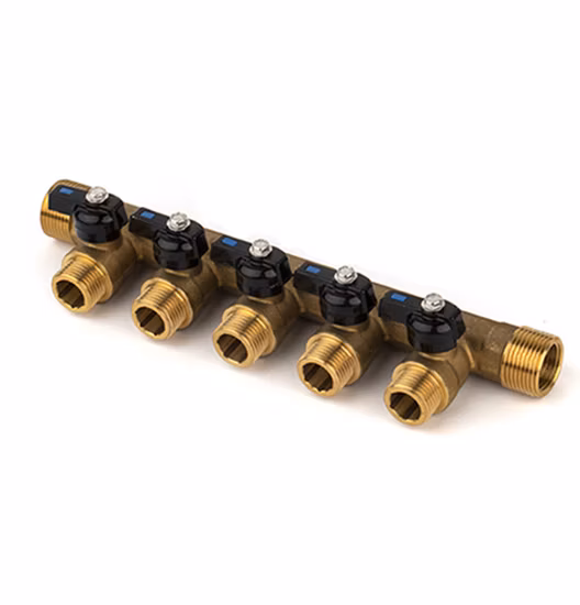 50% off 3, 4, 5, 6, 7, 8 Way Floor Heating System Plumbing Pex Pipe Brass Manifold for Underfloor Heating