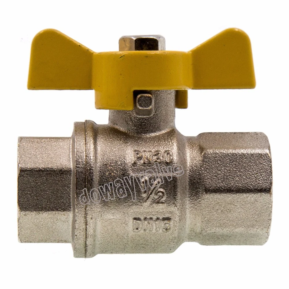 T-Handle Full Port Hot Forged Brass Ball Valve