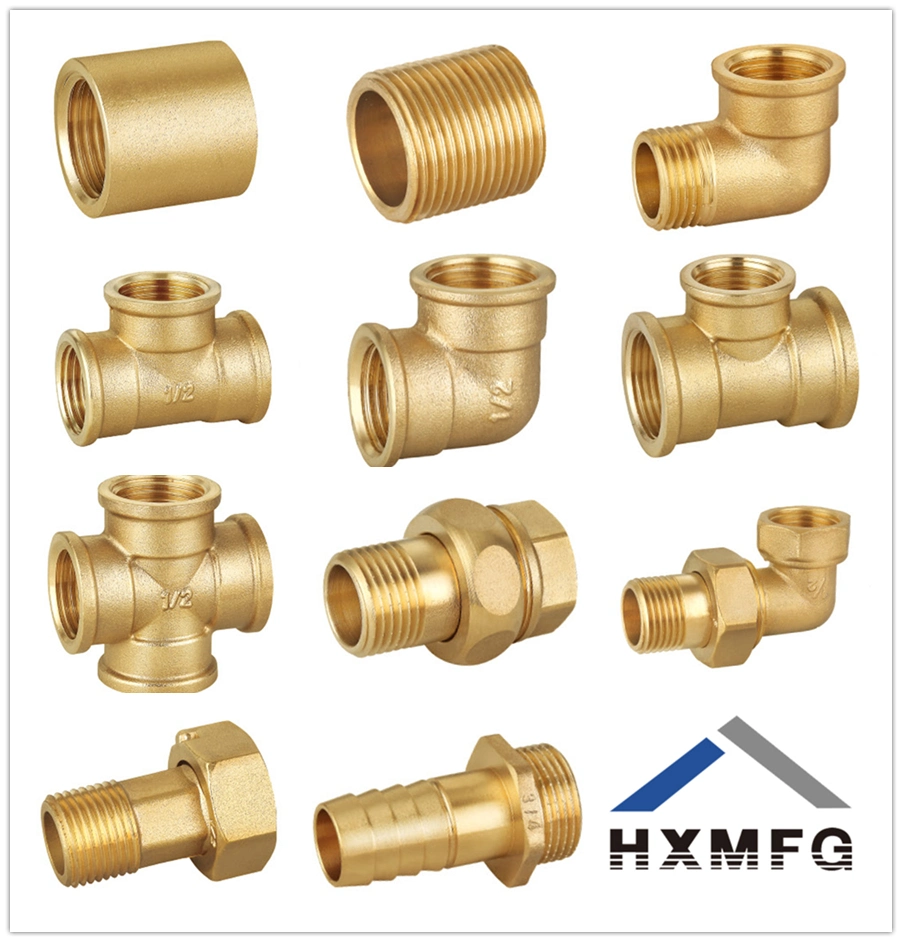 Professional Brass Male Threaded Fittings Water Metal Tail